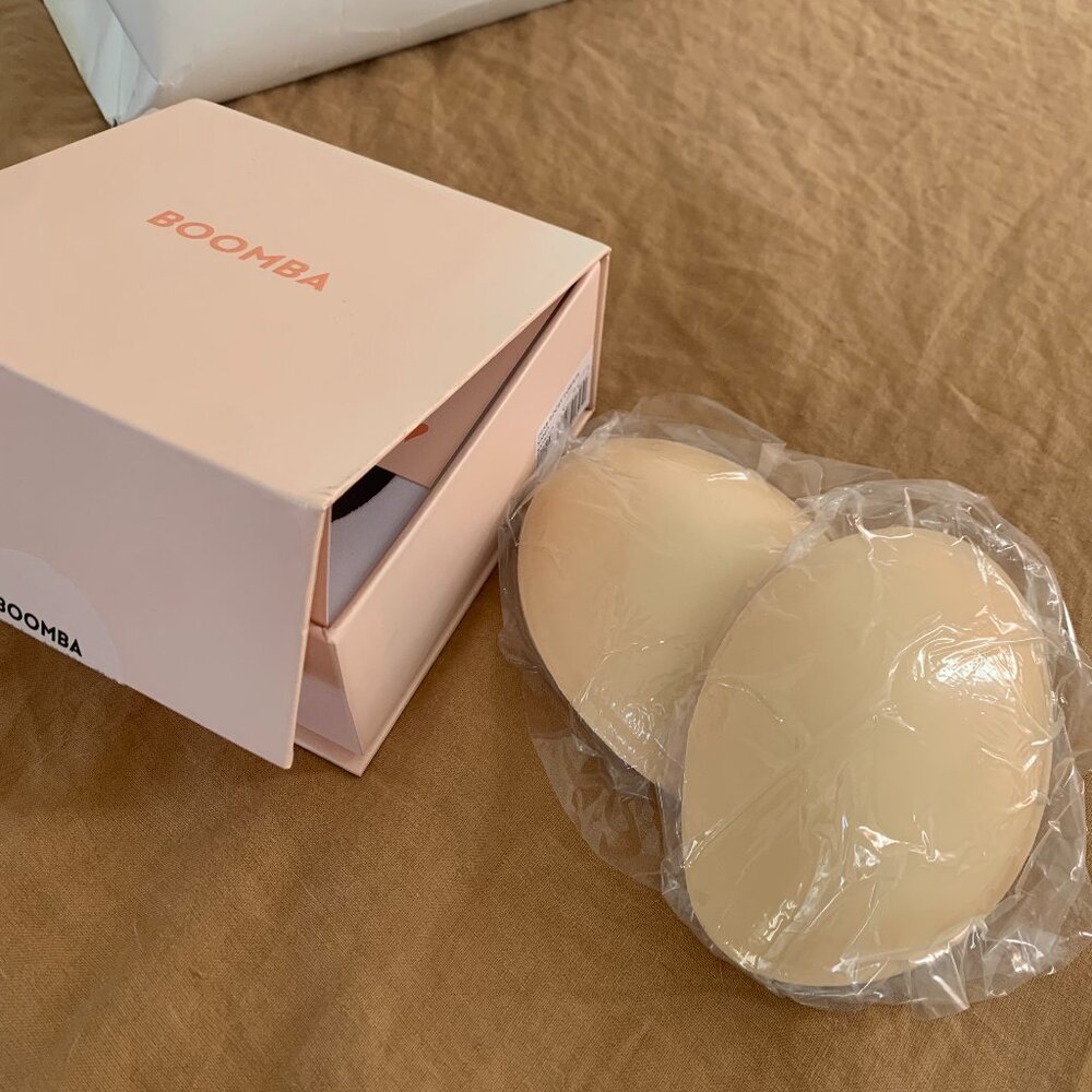 NEW Boomba Demi Boost Inserts - Size A - Sticky Bra for Backless, Strapless